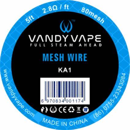 Vandy Vape SS316L Mesh Wire Wickeldraht - 5 ft.