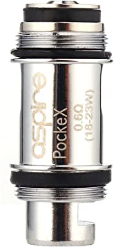 Aspire PockeX Coil 0,6 Ohm - 1 Stück Aspire PockeX Coil 0,6 Ohm - 1 Stück