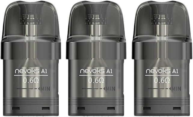 Nevoks_FeelA1_0.6Ohm Nevoks Feelin A1 Ersatzpod (Feelin AX, Feelin, AR, Feelin A1) - 3 Stück