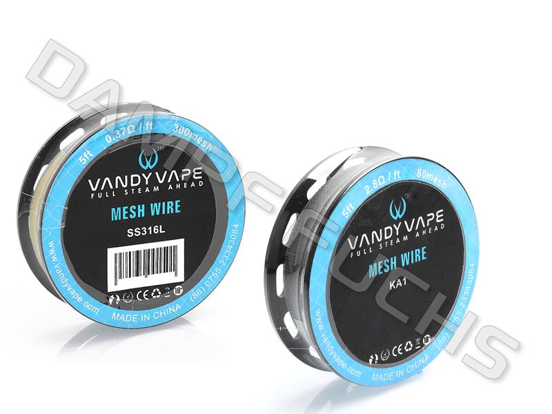 Vandy Vape Mesh Wire Wickeldraht Vandy Vape SS316L Mesh Wire Wickeldraht - 5 ft.