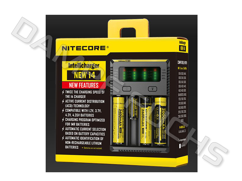 Nitecore NEWi4 Ladegerät Nitecore NEWi4 Ladegerät
