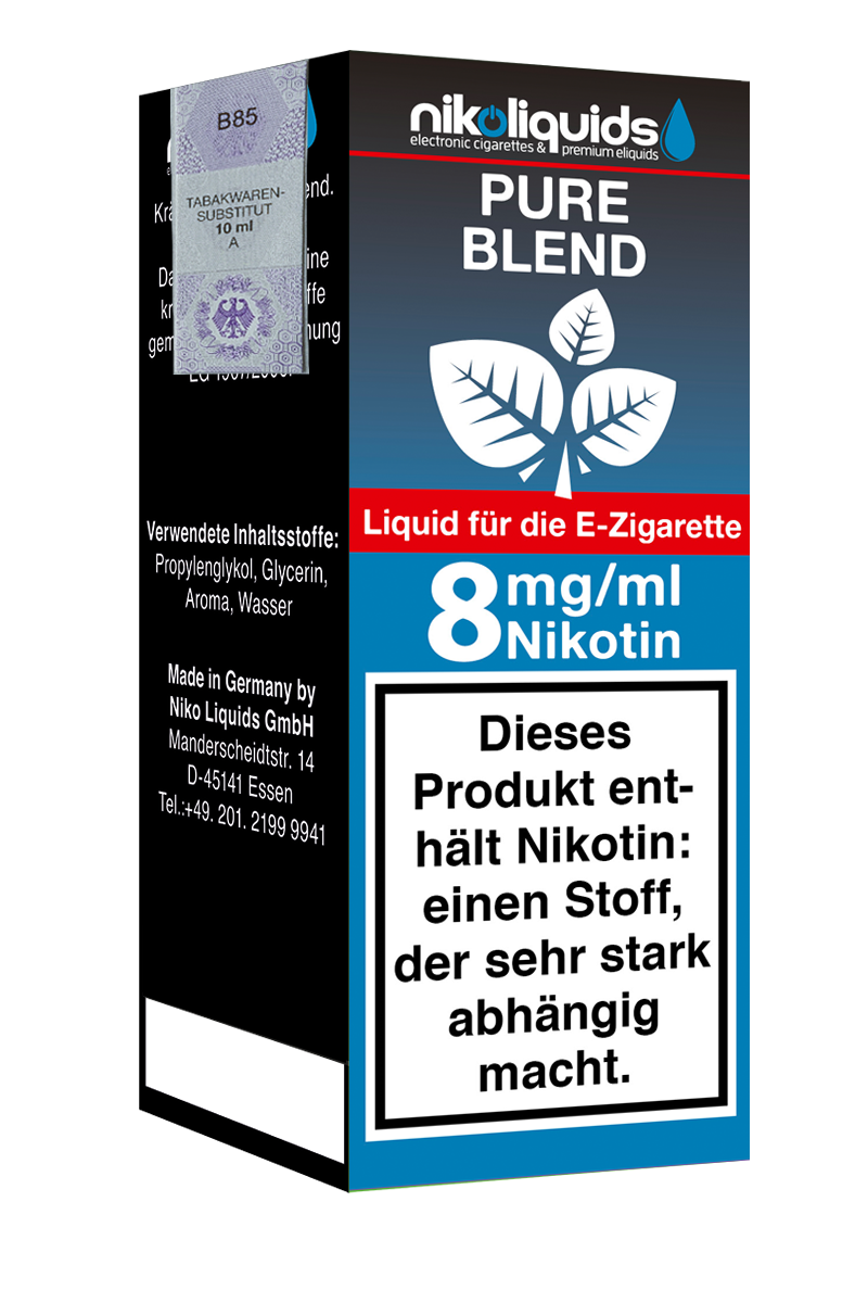 Niko Liquids E-Liquid Pure Blend 10 ml