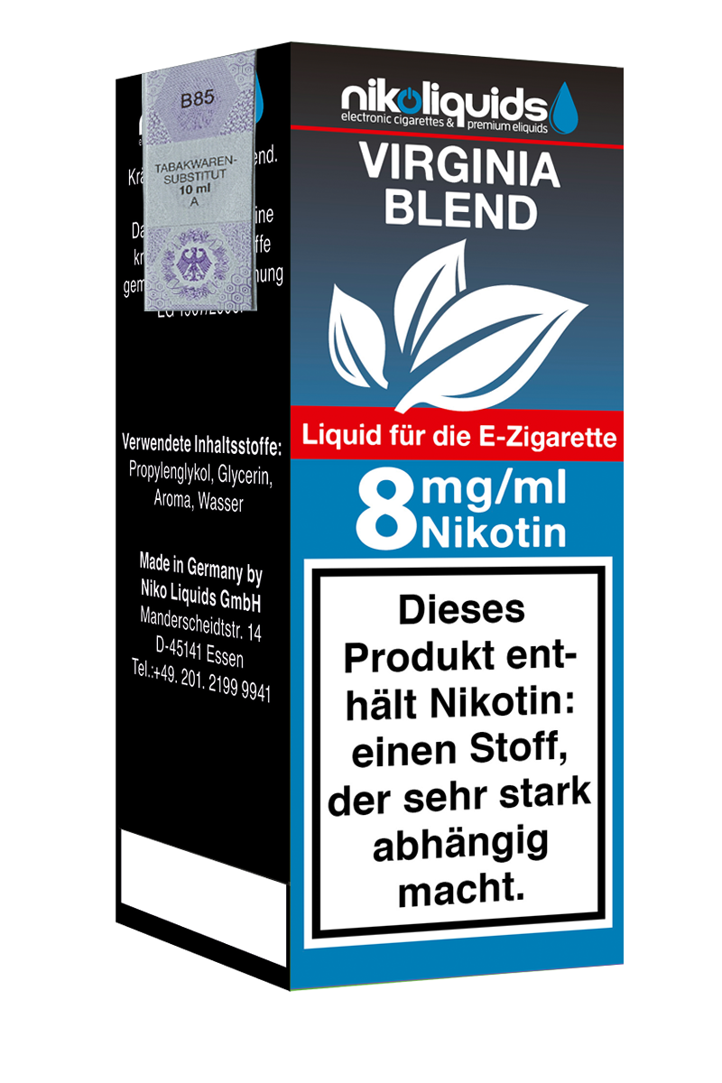 1-1023-08-10-01-niko-liquids-virginia-blend-8mg Niko Liquids E-Liquid Virginia Blend 10 ml