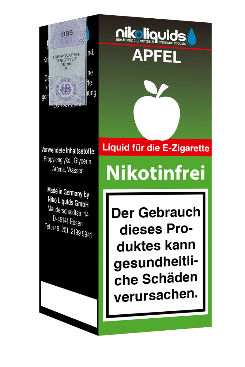 Niko Liquids E-Liquid Apfel 10ml