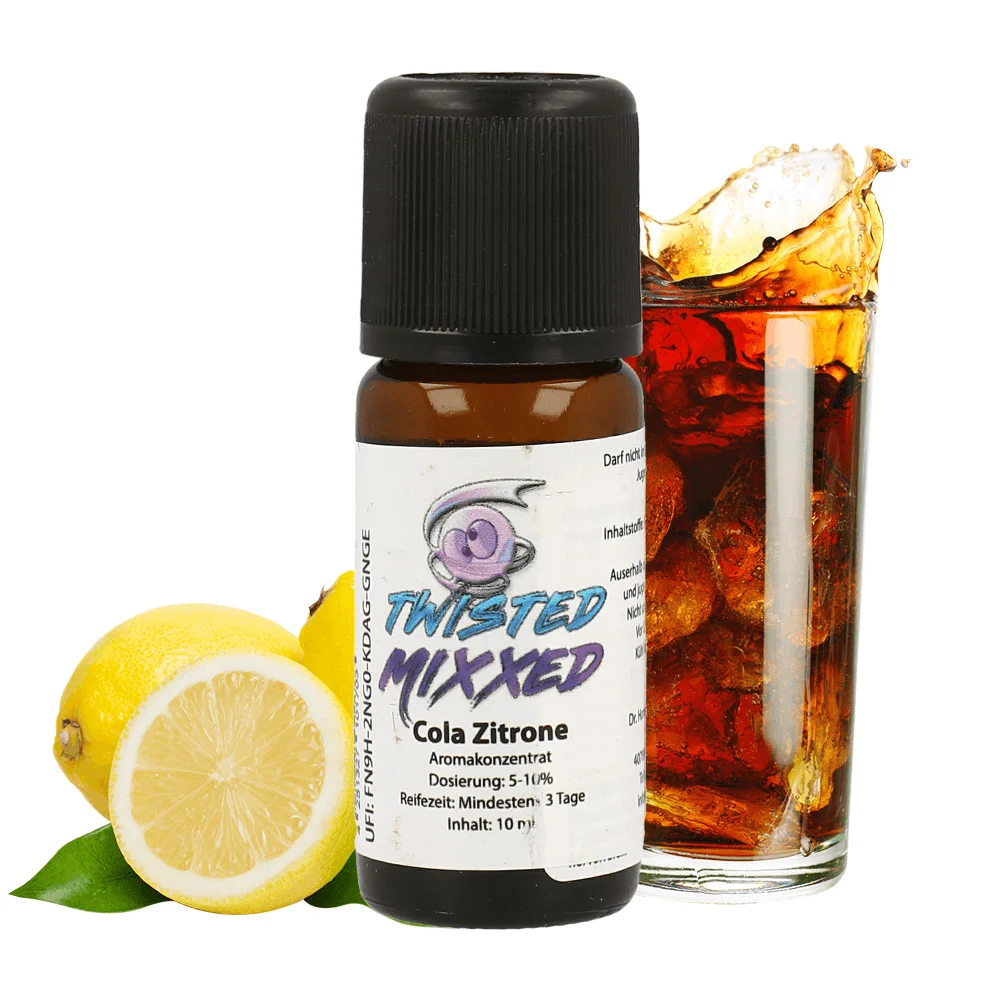 Twisted Mixxed Aroma Cola-Zitrone 10 ml Twisted Mixxed Aroma Cola-Zitrone 10 ml