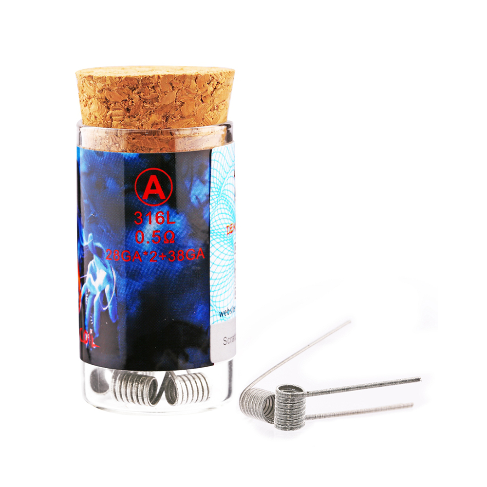Demon Killer Flame Coil D SS316L 0,25 Ohm - 6 Stück