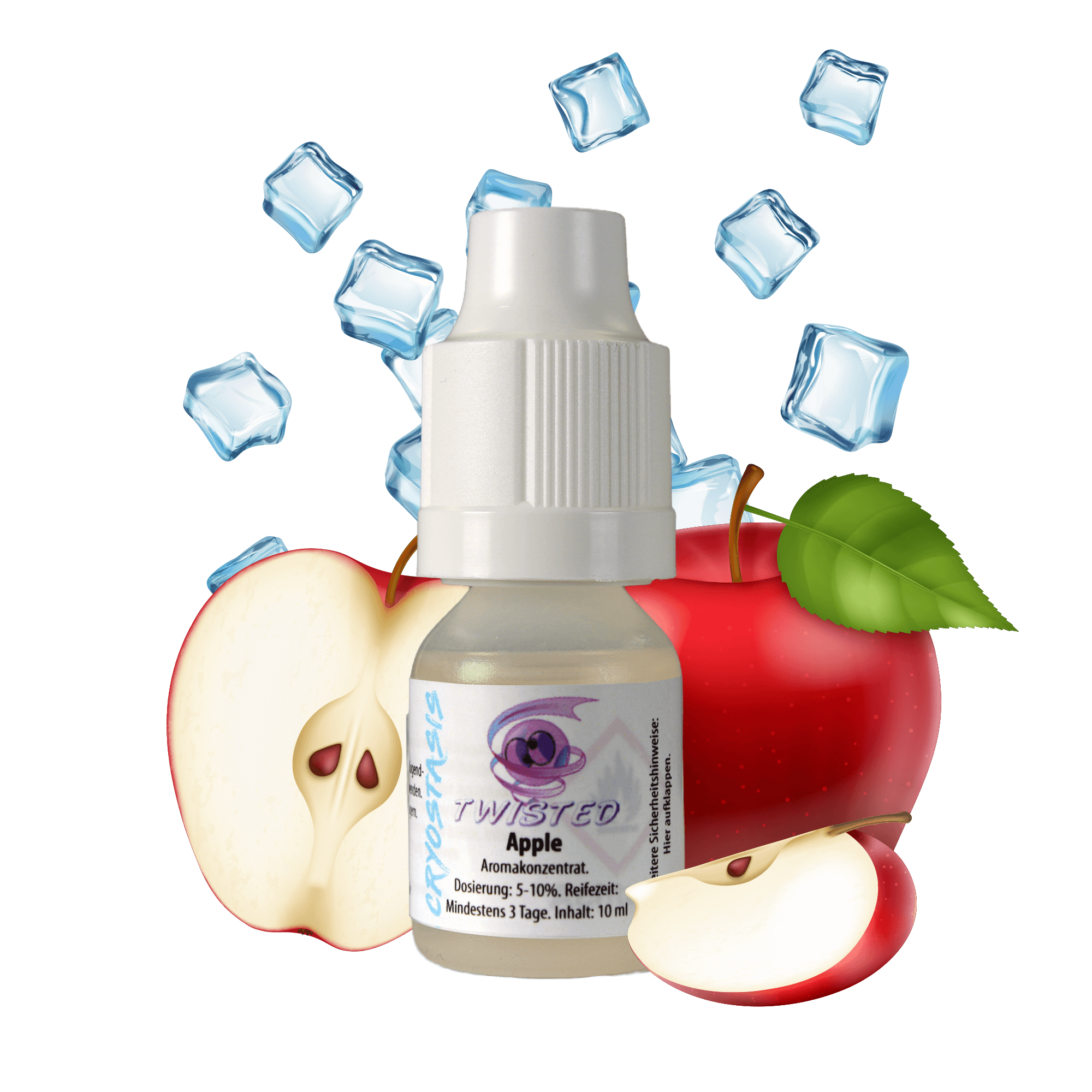 Twisted Cryostasis Aroma Apple 10 ml Twisted Cryostasis Aroma Apple 10 ml