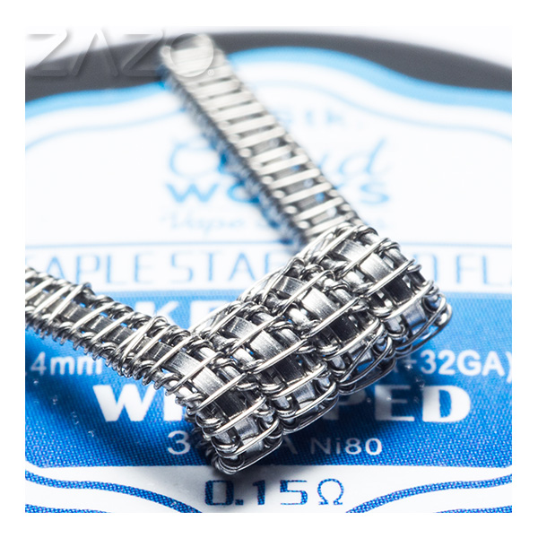 Cloudworks Staple Staggered Flat Kanthal Coil 0,15 Ohm