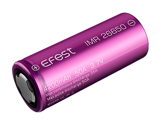 Efest IMR 26650 4200 mAh Akku