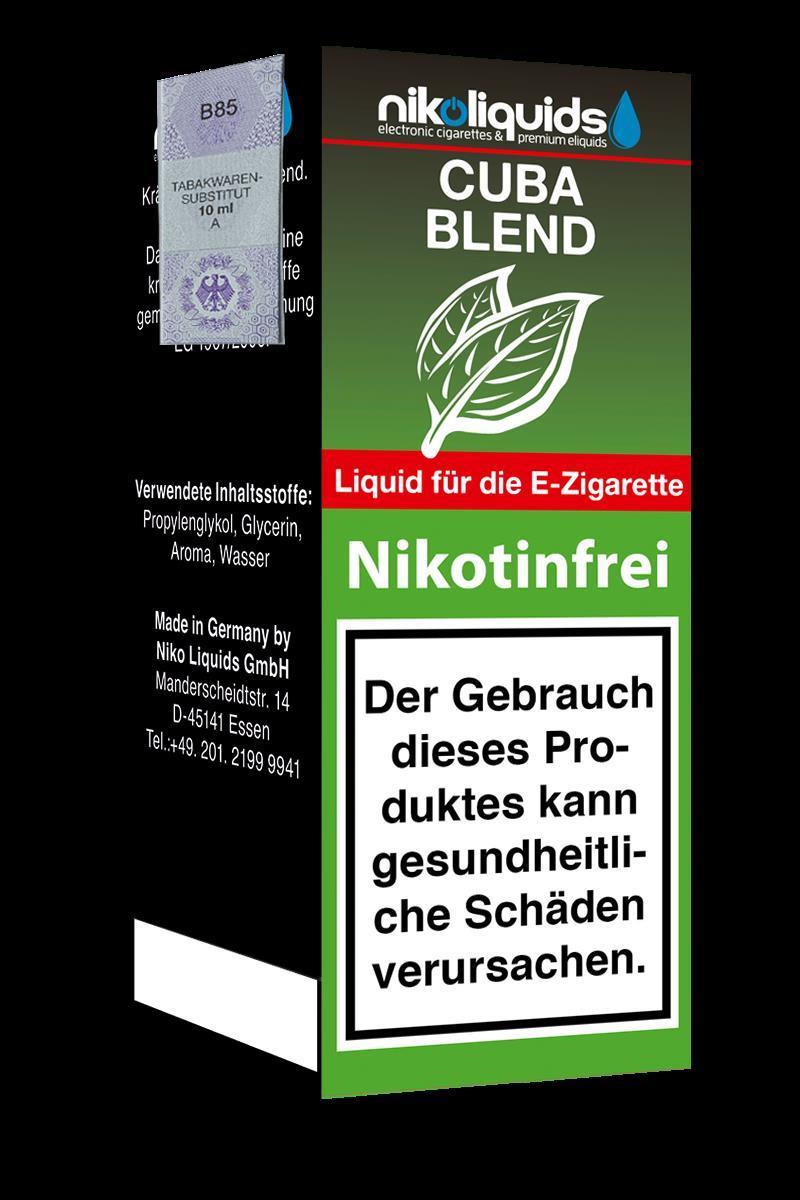 Niko Liquids E-Liquid Cuban 10 ml