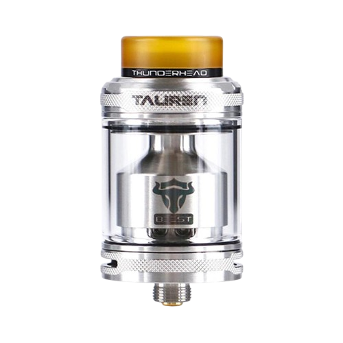 THC_TaurenBeest_Silver ThunderHead Creations Tauren Beest RTA Verdampfer