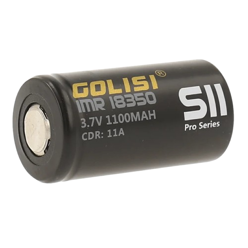 Golisi S11 IMR 18350 1100 mAh Akku Golisi S11 IMR 18350 1100 mAh Akku