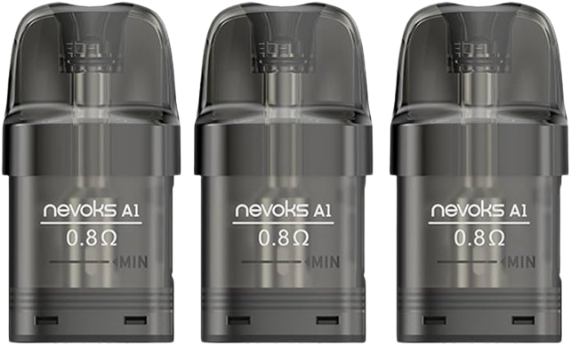 Nevoks_FeelA1_0.8Ohm Nevoks Feelin A1 Ersatzpod (Feelin AX, Feelin, AR, Feelin A1) - 3 Stück