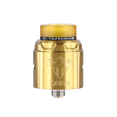 THC_TaurenSolo_Gold ThunderHead Creations Tauren Solo RDA Verdampfer