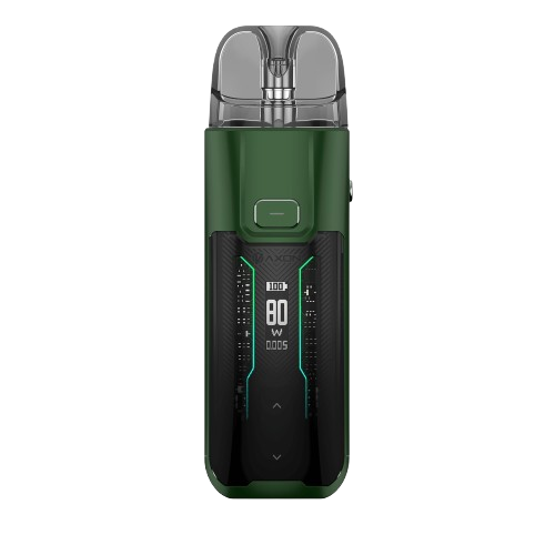 Vaporesso_LuxeXRMax_ForestGreenLeather Vaporesso Luxe XR Max Pod Kit
