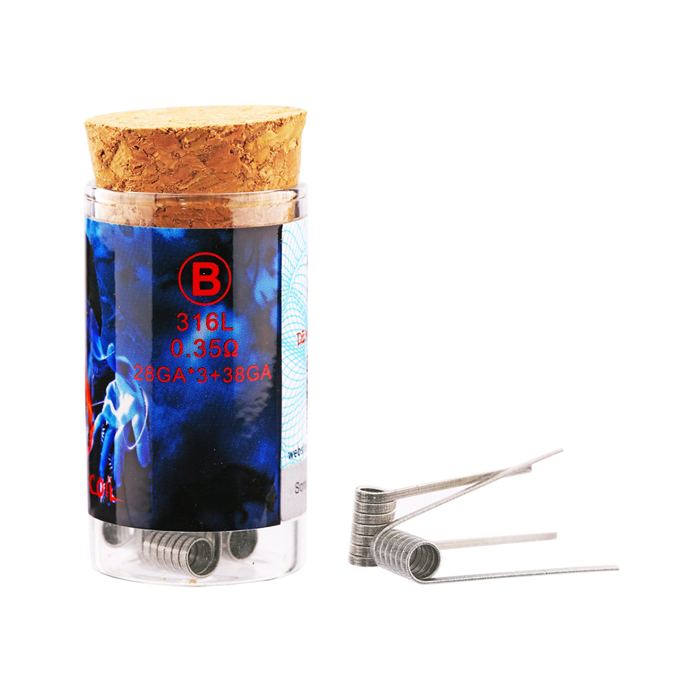 Demon Killer Flame Coil D SS316L 0,25 Ohm - 6 Stück