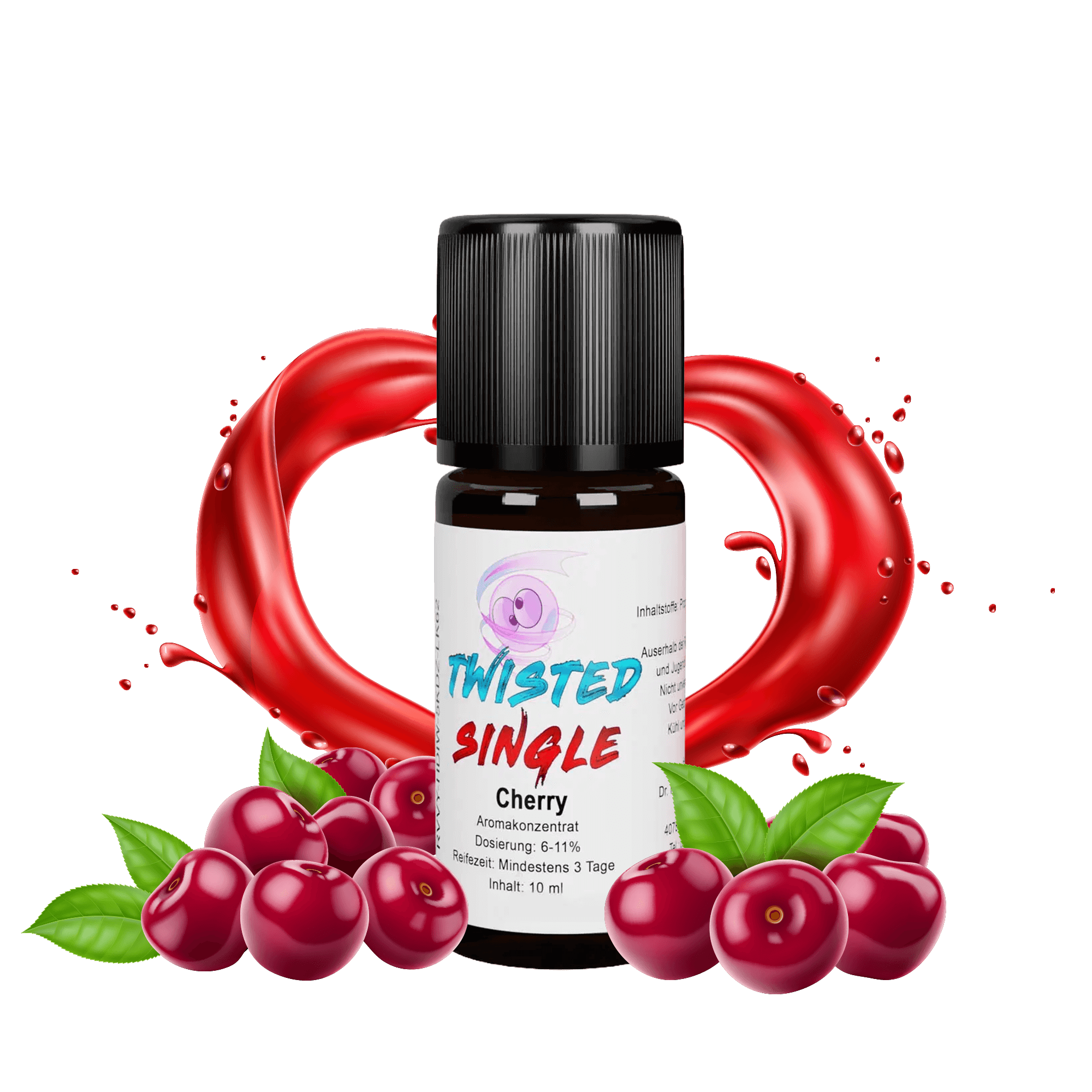 Twisted Single Aroma Cherry 10 ml Twisted Single Aroma Cherry 10 ml